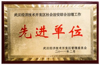 2011社会治安综合治理工作先进单位