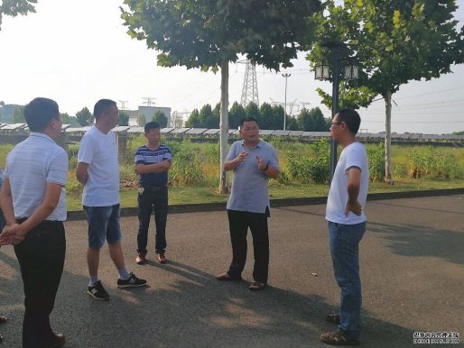 区环保局领导调研车都环科公司