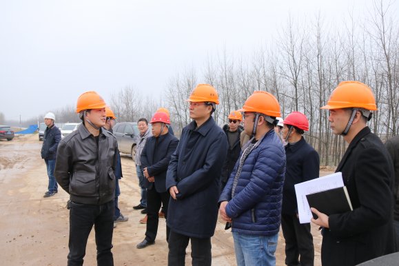 集团领导调研建发公司重点项目