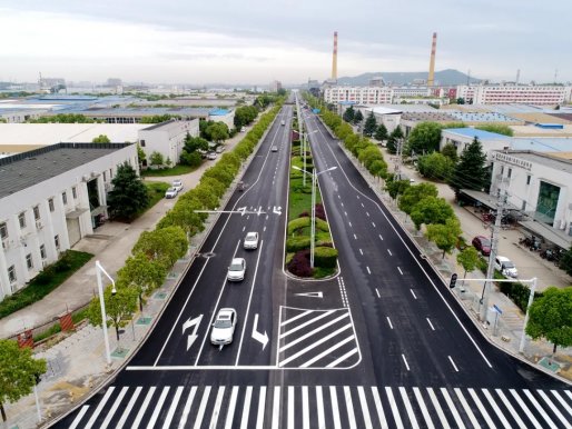 兴盛路综合改造提升项目顺利通过竣工验收