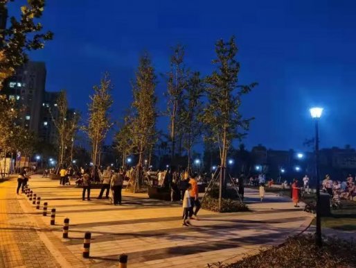 车都建发公司代建的幸福河幸福公园正式开园