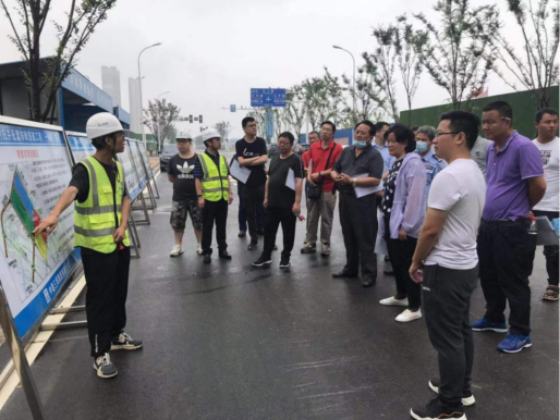 周家河区域集村归并配套市政道排工程（一标段）圆满竣工验收