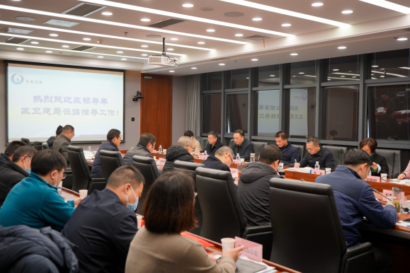 区领导率区卫健局一行莅临车都集团协调推进工作