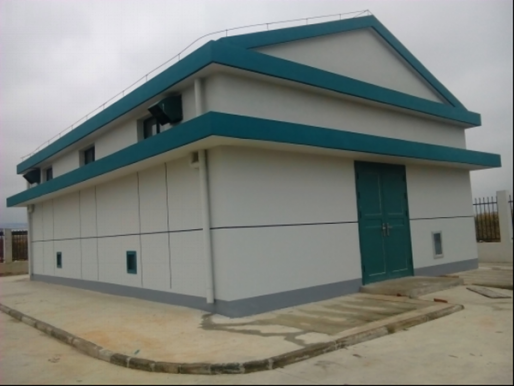军山开闭所土建工程通过验收